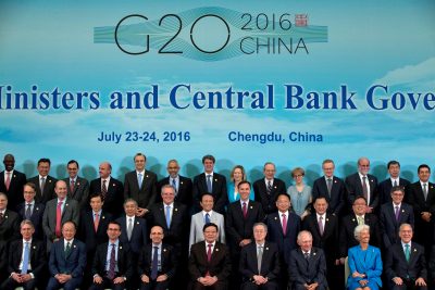 G20 Finance Ministers and Central Bank Governors  group photo in Chengdu, China. (Photo: Reuters)