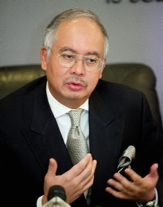 Najib pm interim