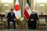 Iranian President Hassan Rouhani meets with Japan's Prime Minister Shinzo Abe in Tehran, 12 June 2019 (Photo: Reuters).