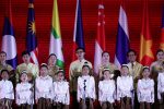 Singers take part in a song during the Opening Ceremony of the 35th ASEAN Summit in Bangkok, Thailand, 3 November 2019 (Photo: Reuters/Athit Perawongmetha).
