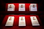 Copies of a three-volume collection of speeches and writings by Xi Jinping, The Governance of China, in English and Chinese are on display in the Museum of the Communist Party of China (CPC) in Beijing, China, 5 July 2021 (Photo: Artyom Ivanov/TASS).