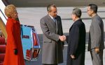 Nixon meets Zhou, China, 21 February 1972 (Photo: White House photos).