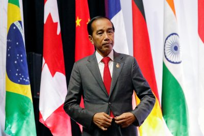 جوکو ویدودو، رئیس جمهور اندونزی، در یک کنفرانس مطبوعاتی پس از اجلاس G20 در بالی، اندونزی، 16 نوامبر 2022 (عکس: رویترز/ آجنگ دینار اولافیانا) شرکت می کند.
