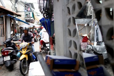 Một khu ổ chuột ở Thành phố Hồ Chí Minh, Việt Nam, ngày 6 tháng 6 năm 2019 (Ảnh: Reuters/Yên Dương).