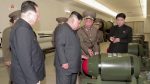 A screen grab from an undated video shows North Korean leader Kim Jong-un inspecting nuclear warheads at an undisclosed location (Photo: Reuters/KRT).