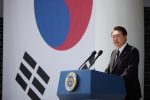 South Korean President Yoon Suk Yeol delivers his speech during a ceremony marking the 68th Memorial Day at the National cemetery in Seoul, South Korea 6 June 6, 2023. (Photo: REUTERS/Kim Hong-Ji/Pool/File Photo)