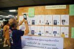 Thai election officials count the ballots after closing the polling stations in Bangkok,Thailand, 14 May 2023 (Photo: Vachira Vachira/NurPhoto).